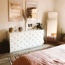 Axyaa Boho Flowers Wall Stickers for Kids Room & Nursery - Vinyl Decal
