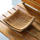 Axyaa Rattan Storage Tray Set | Multipurpose Home Decor Craft Tray	Collection