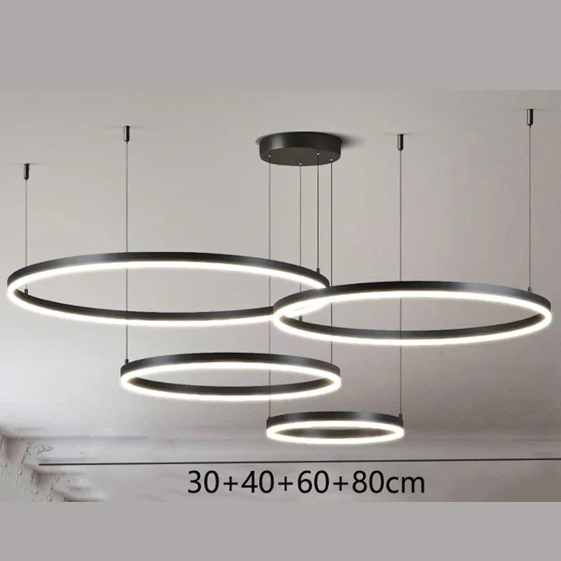 Axyaa Nordic Pendant Chandelier for Living Room Lighting