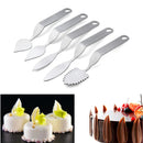 Axyaa Feather Leaves Chocolate Cake Knife Cutter - Baking Decoration & Kitchen Accessory