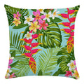 Axyaa Parrot Flower Oil Painting Cushion Cover 45X45CM