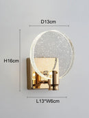 Luxury LED Wall Sconces by Axyaa for Modern Indoor Room Decor