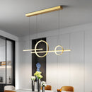 Axyaa Modern Chandelier Pendant for Dining Room - Indoor Hanging Ceiling Lamp