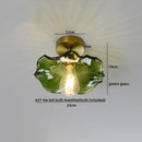 Axyaa Frosted Glass LED Ceiling Lamp for Modern Indoor Lighting