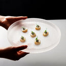 Axya Clear Glass Dinner Plate Set of 4