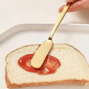 Axyaa Cheese Cutter & Golden Butter Knife Set