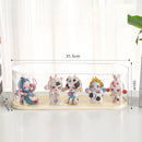 Axyaa Acrylic Mystery Box Display Stand for Doll Toys Cabinet Shelf