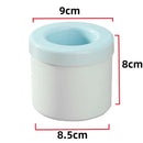 Axyaa Silicone Round Ice Block Mold Bucket for Quick Freeze Whiskey Beer Cooler
