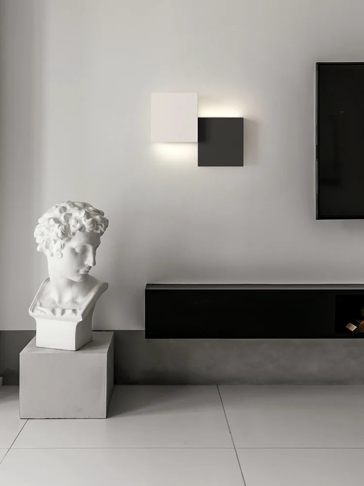 Axyaa Small Wall Light Modern Luminous Bedroom Walkway Outdoor Bedside Light