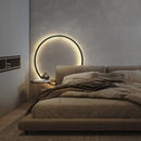 Axyaa LED Ring Wall Lamp, Modern Nordic Design for Bedroom & Living Room