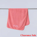 Axyaa Coral Fleece Towel Bath Set - Solid Color Simple Combination - Hot Sale