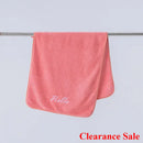Axyaa Coral Fleece Towel Bath Set 2025 - Solid Color Simple Combo