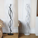 Axyaa Nordic LED Spiral Floor Lamp RGB Luxury Corner Lighting