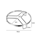 Axyaa Stainless Steel Steaming Rack - Kitchen Cookware Essential