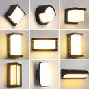 Axyaa Outdoor Motion Sensor Wall Light Waterproof IP65 LED 18W 30W Garden Street Lighting