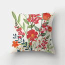 Deer Animal & Natural Leaves Cushion Cover by Axyaa - Home Decoration