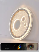 Axyaa Modern Ultra Thin 50cm LED Ceiling Light, 68w Remote Control, Living Room Bedroom