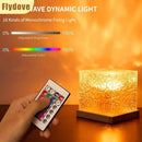 Axyaa Ocean Wave RGB Wood Pattern Dynamic Light for Home and Bar