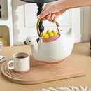 Axyaa Ceramic Duck Water Kettle - Charming Tea Set for Afternoon Tea