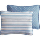 Axyaa King Cotton Quilt Set: Reversible 3-Piece Bedding with Matching Pillow