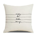 Axyaa Nordic Decorative Cushion Covers in Black & White for Sofa, Bed, Party