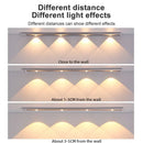 Axyaa Motion Sensor LED Closet Light USB Rechargeable Ultra-thin Kitchen Wardrobe Fixtures