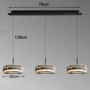 Axyaa LED Pendant Chandeliers for Living and Dining Room: Modern Indoor Hanging Light