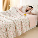 Axyaa Silky Cooling Blanket Lightweight Double-Sided Quilt Ice Silk Duvet Comforter