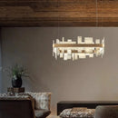 Axyaa Dimmable LED Chandelier for Home Décor & Dining Room Lighting