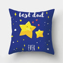 Axyaa Rainbow Nebula Throw Pillow Case for Living Room and Bedroom