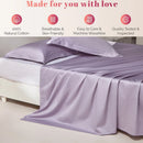 Axyaa 800TC Egyptian Cotton Solid Color Flat Sheet - Single Queen King Size