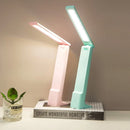 Axyaa LED Desk Lamp: 3 Colors Dimmable, Touch Control, USB Rechargeable