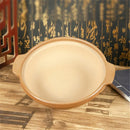 Axya Gas Stove Casserole Stew Pot with Unglazed Clay - Shallow Soup Pot