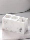 Axyaa Marble Pattern Electric Toothbrush Holder & Storage Box