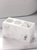Axyaa Marble Pattern Electric Toothbrush Holder & Storage Box