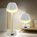 Axyaa Rechargeable Touch Table Lamp Adjustable Height Portable Night Light