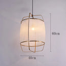 Axyaa Bohemian Gauze Ceiling Pendant Light for Art Deco Ambiance