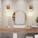 Axyaa Crystal LED Wall Sconce Light - Elegant Bedroom Aisle Corridor Lamp