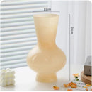 Axyaa Glass Vase Flower Arrangement Hydroponic Vase Artistic Flowers Decor Vase