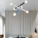 Axyaa Minimalist LED Chandelier for Living Room, Bedroom, Study, or Children's Room