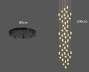 Axyaa Nordic Pendant Lamp for Dining Room - Indoor Lighting Chandelier for Living Room