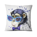 Axyaa French Bulldog Gift Cushion: Decorative Sofa Throw Pillow with American Cartoon Pet Print