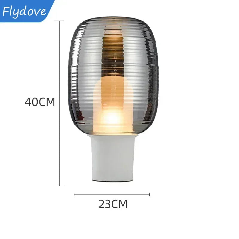 Axyaa Nordic Melon Desk Lamp LED for Villa Bedroom Study Decor