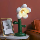 Axya Flower Table Lamp: Elegant Bedroom Decor & Birthday Gift