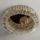 Axyaa Crystal LED Ceiling Lamp for Bedroom, Living Room, Kitchen, Hotel - Modern Luxury Chandelier