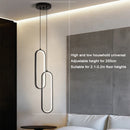 Axyaa Nordic LED Pendant Lamp for Interior Lighting Fixture