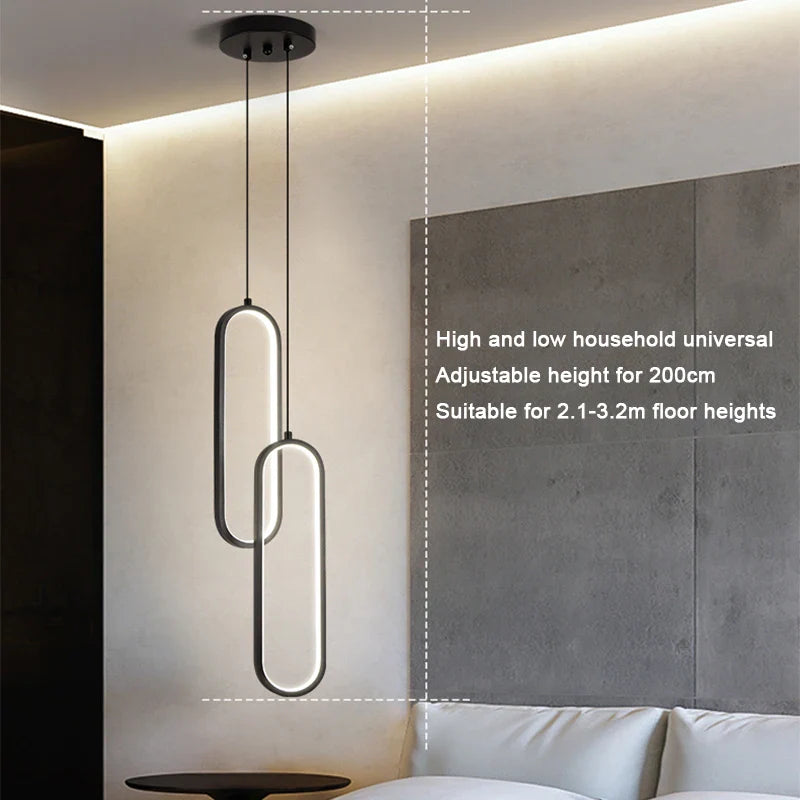 Axyaa Nordic LED Pendant Lamp for Interior Lighting Fixture