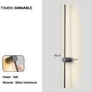 Axyaa 360° Rotatable LED Wall Sconce, Touch Dimmable & Adjustable Brightness