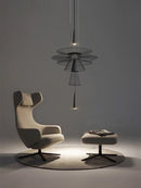 Axya Iron Art Design LED Pendant Light - Black/Gold Nordic Spot Fixture