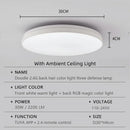Axyaa Smart RGB LED Ceiling Light with Bluetooth Control for Home Decor